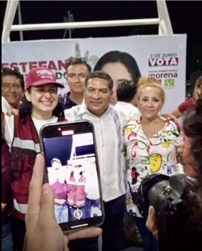 gilberto gomez con estefania mercado